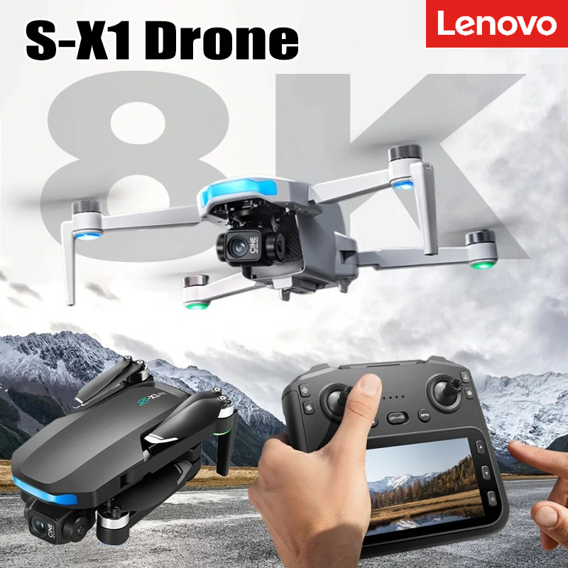 Drone Multispectral - طائرة لينوفو S-X1 بدون طيار 8K