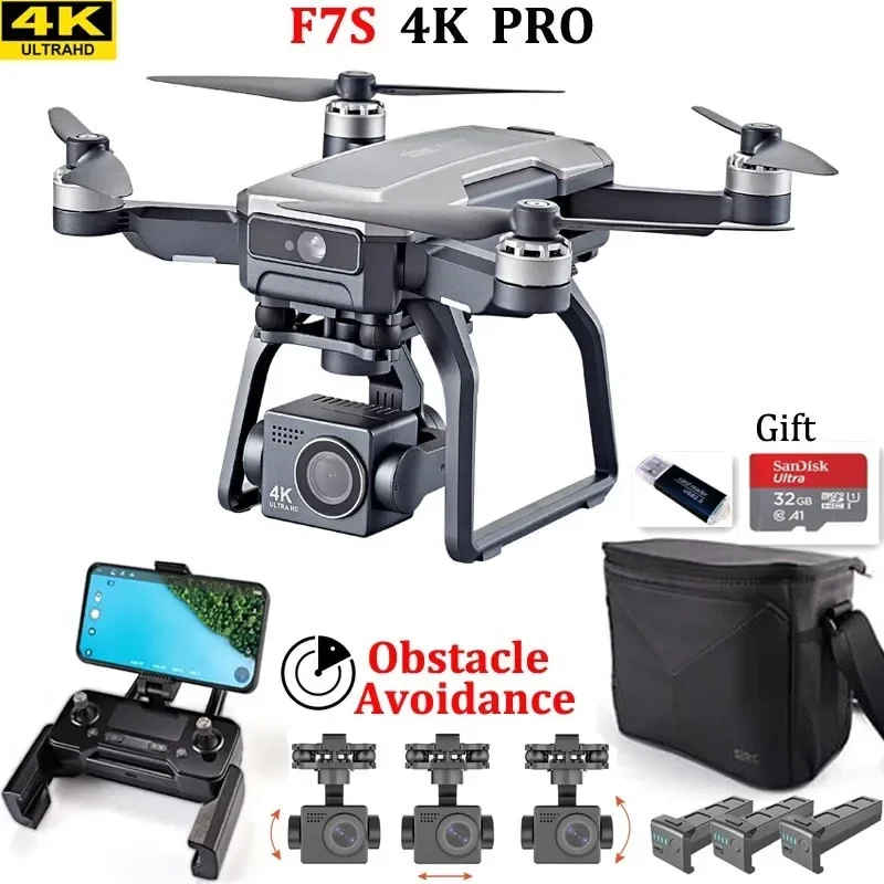 Drone Cinematic - طائرة بدون طيار SJRC F7s 4K