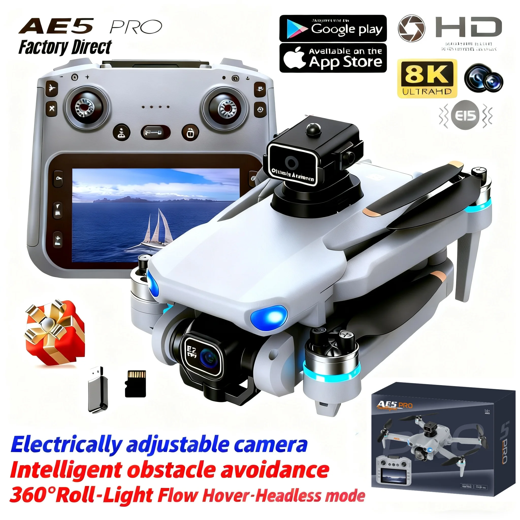 Drone Multispectral - طائرة بدون طيار AE5 Pro بدقة