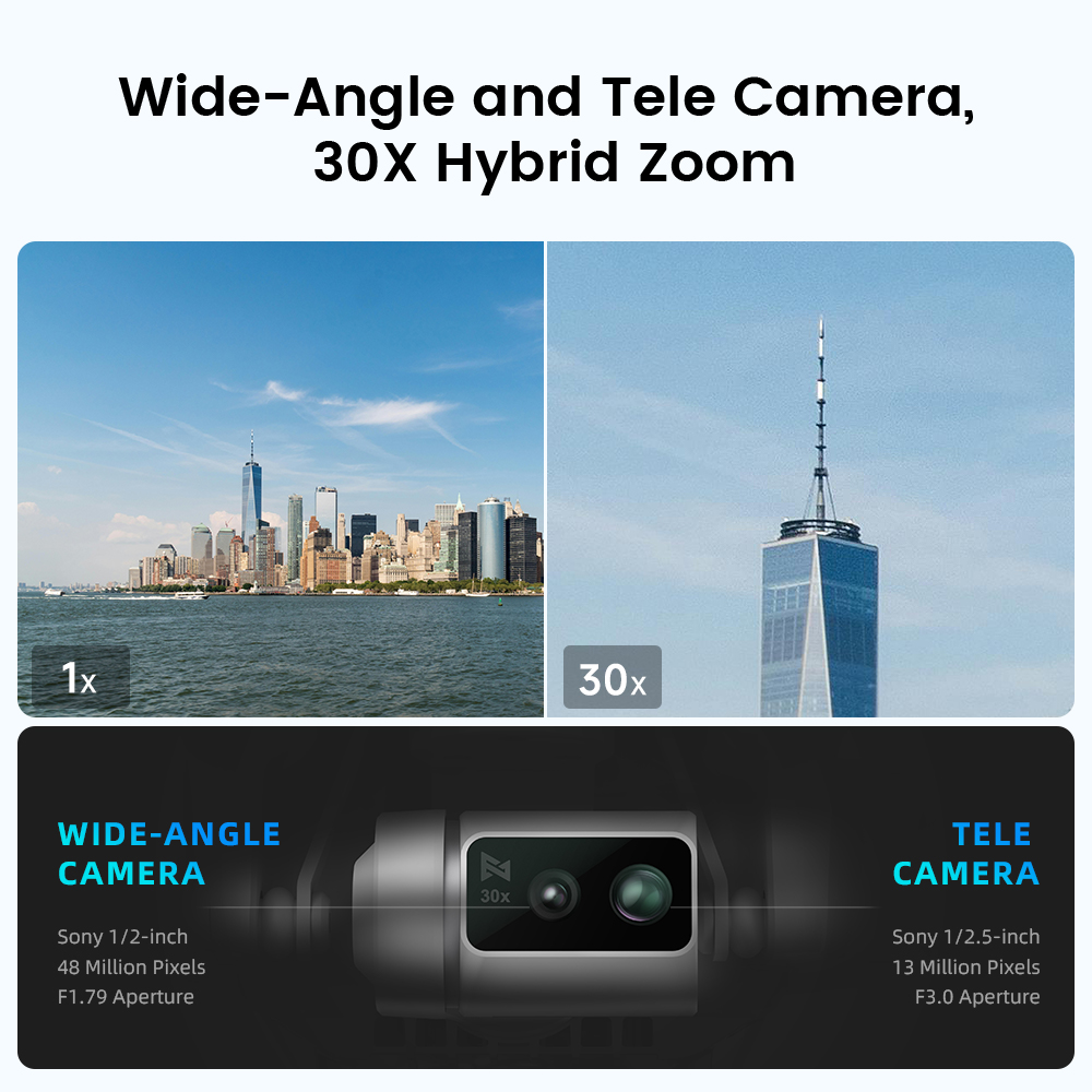 طائرة بدون طيار FIMI X8 Tele M - مراجعة Drone Thermal Imaging وسعره