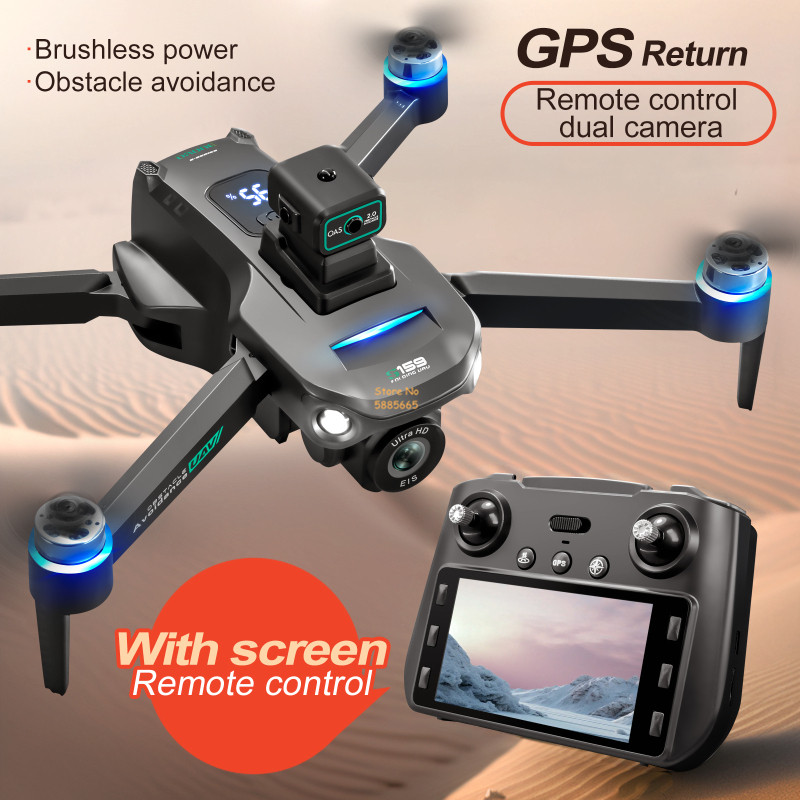 8K كاميرا مزدوجة 5G WIFI FPV ا - مراجعة Drone Cinematic وسعره