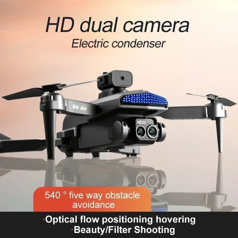 طائرة بدون طيار صغيرة D6 بكامي - مراجعة Drone Video Production وسعره