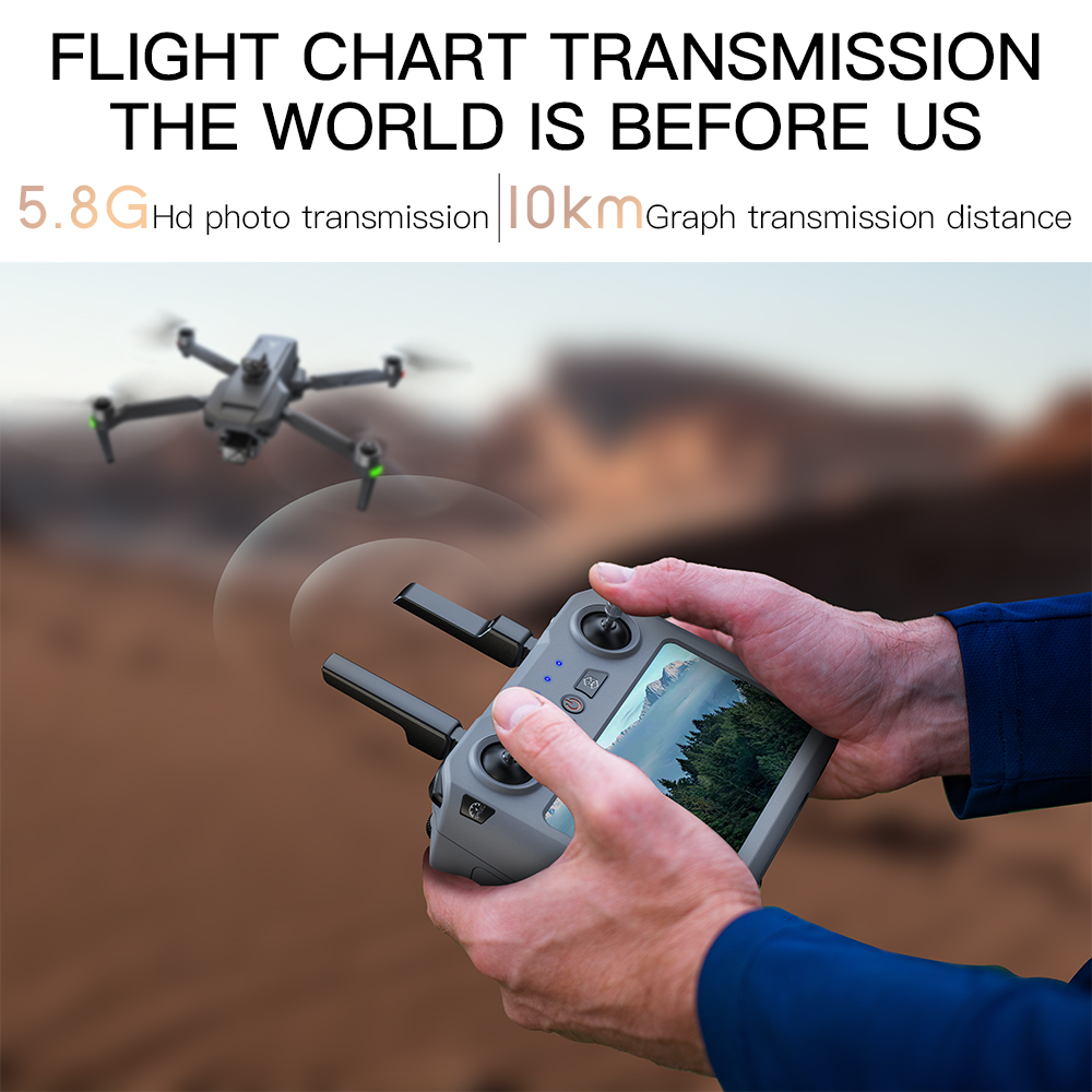 طائرة بدون طيار Teeggi SG909 M - مراجعة Drone Cinematic وسعره