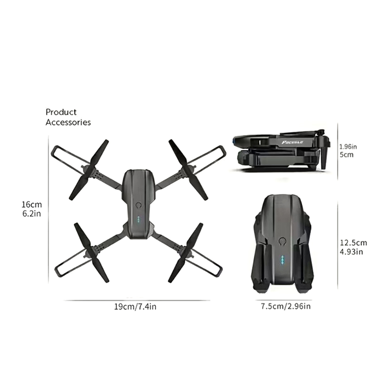 طائرة بدون طيار FACEGLE UAV E9 - مراجعة Drone Video Production وسعره