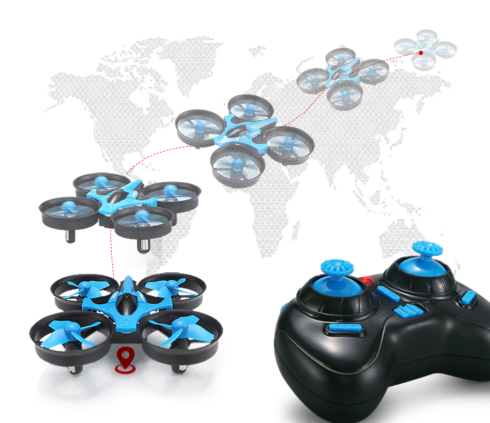 JJRC H36 Mini Rc Drone 4ch 6-A - مراجعة Drone Aerial Photography وسعره