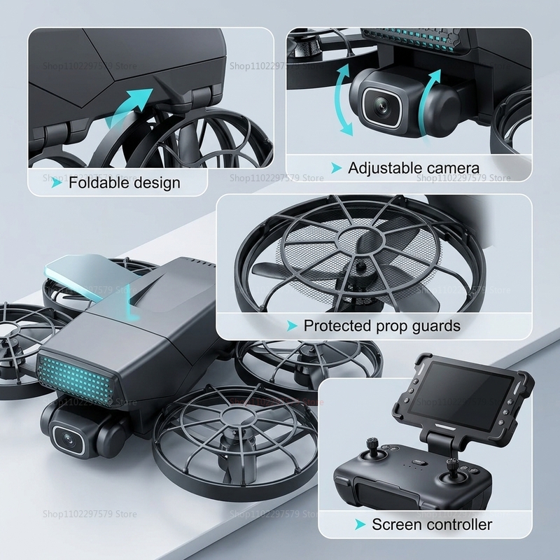 طائرات بدون طيار جديدة M8 مع ن - مراجعة Drone Multispectral وسعره