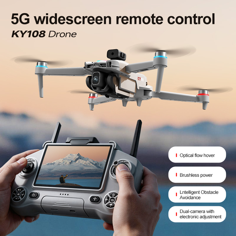 طائرة بدون طيار KY108 الجديدة  - مراجعة Drone Multispectral وسعره